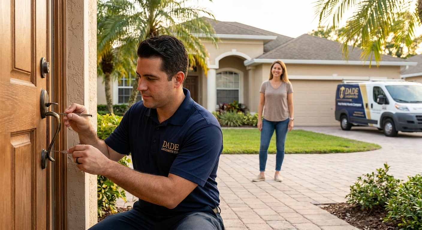 Residential locksmith services